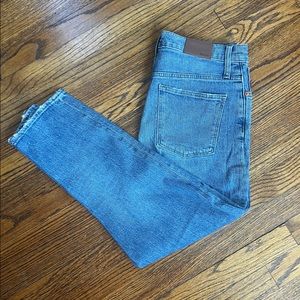 Madewell Classic Straight Jean